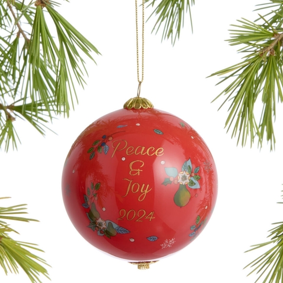 Li Bien 2024 Glass Christmas Ornament - Picture 2 of 8